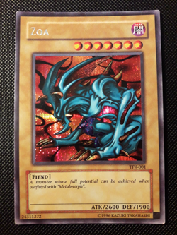 Yu-Gi-Oh! Zoa, TFK-001, Secret Rare, 2. Edition, Englisch, Light Played - Image 1