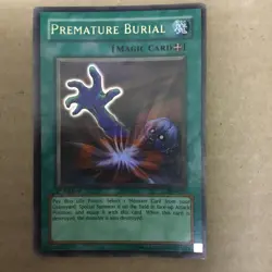 Yugioh! HP Premature Burial - PSV-037 - Ultra Rare - 1st Edition - Image 4