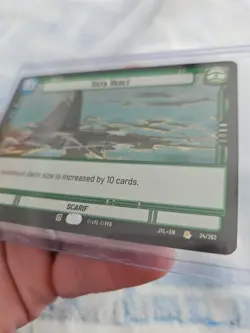 Star Wars Unlimited Jump To Lightspeed Rare Base Card Data Vault Card 24/262 - Image 2