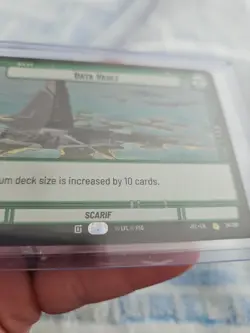 Star Wars Unlimited Jump To Lightspeed Rare Base Card Data Vault Card 24/262 - Image 3