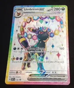 Umbreon ex SVP176 Sv: Scarlet & Violet Promo Cards Holo Pokemon TCG NM - Image 1