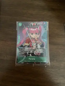 Perona (Illustration Box Vol.4) OP09-034 One Piece Promotion Cards Foil SEALED - Image 1