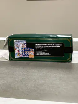 Pokemon TCG: Holiday Calendar (8 Foil Promo Cards 5 Booster Packs & More) - Image 2