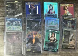 Magic: The Gathering - Final Fantasy 12 Card Borderless Foil Lot - Image 1
