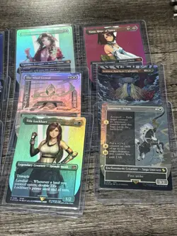 Magic: The Gathering - Final Fantasy 12 Card Borderless Foil Lot - Image 2