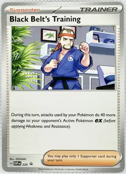 Black Belt's Training 220 Sv: Scarlet & Violet Promo Cards Regular - Image 1