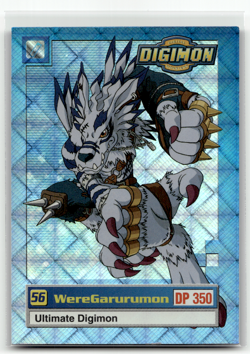 Digimon - WereGarurumon U7 - Foil Chase Card - Animated Series Upper Deck - Image 1
