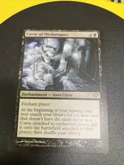 Curse of Misfortunes Dark Ascension Regular MTG TCG CARD - Image 1