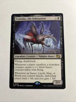 Fumulus, the Infestation (Anime) - Foundations Jumpstart MTG Plus Bonus Card!!! - Image 1