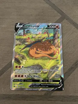 Charizard V SWSH260 SWSH: Sword & Shield Promo Cards Holo NM - Image 1