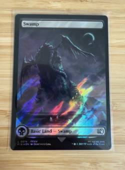Magic the Gathering: Swamp (0574) (Surge Foil) Final Fantasy Surge Foil NM - Image 1