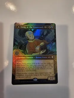 Aang, at the Crossroads (Showcase) Avatar: The Last Airbender Foil - Image 1