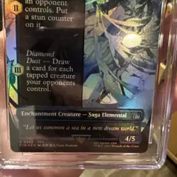 SUMMON: SHIVA Final Fantasy Borderless Foil FFX CGC Pristine 10 MTG Pop 2 - Image 2