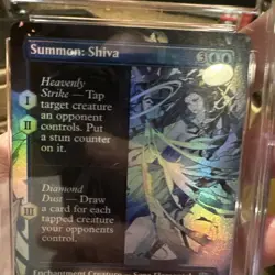 SUMMON: SHIVA Final Fantasy Borderless Foil FFX CGC Pristine 10 MTG Pop 2 - Image 3