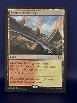 Spectator Seating Commander Legends (CMR) MTG : Magic the Gathering LP Rare - Image 1