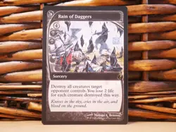 MTG Rain of Daggers 186 | RARE FUTURE SIGHT | NM Near Mint | MB2 | 2024 - Image 1