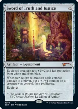 MTG Sword of Truth and Justice Secret Lair 1096 - Secret Lair #1096 - Image 1
