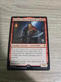 Magic the Gathering (mtg): ELD: Torbran, Thane of Red Fell - Rare - Image 1
