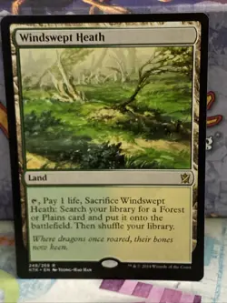 Magic the Gathering MTG Windswept Heath (248) Khans of Tarkir NM - Image 1