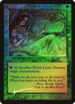 MTG FOIL Elvish Lyrist JSS - Promo: General #5 - Image 1