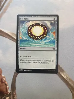 Commander: Outlaws of Thunder Junction Sol Ring MTG NM Magic the Gathering - Image 1