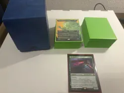 tifa lockhart Commander deck EDH w/ Decklist SLEEVED AND DECKBOX - Image 1