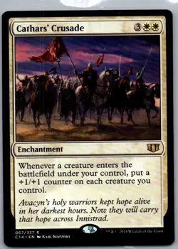 #67 Cathars' Crusade Commander 2014 Rare - Image 1