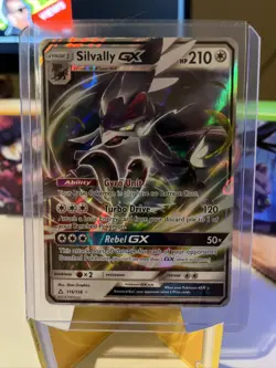 Pokemon TCG Silvally GX Sun & Moon: Ultra Prism 116/156 Holo Ultra Rare MP/LP - Image 1