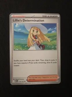 Lillie's Determination 119/132 Pokemon TCG Me01: Mega Evolution Regular - Image 1