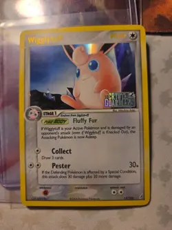 Wigglytuff 13/100 Pokemon TCG Crystal Guardians Reverse Holo NM WOW LOOK BEST - Image 1