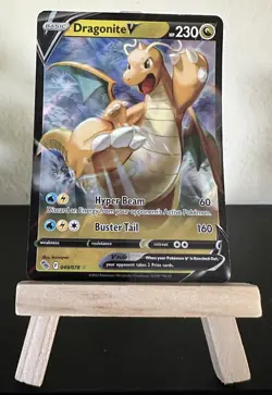 Dragonite V 049/078: Pokemon GO Pokemon TCG Near Mint - Image 1
