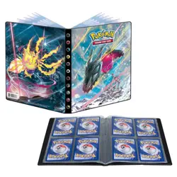 Pokemon Portfolio Binder - Ultra PRO 4 Pocket - Silver Tempest - Image 1