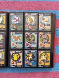1999 Original 151 Complete Burger King PokeTrivia Pokemon Master Set - Sleeved - Image 3