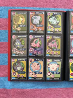 1999 Original 151 Complete Burger King PokeTrivia Pokemon Master Set - Sleeved - Image 4