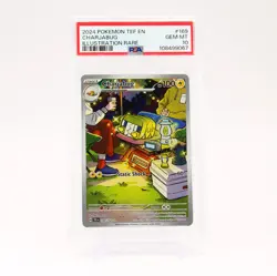 Charjabug 169/162 PSA 10 Temporal Forces Illustration Rare Pokemon GEM MINT - Image 1