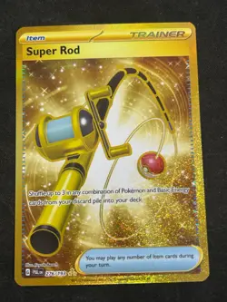 Super Rod - 276/193 - Hyper Rare NM, English Pokemon Paldea Evolved - Image 1