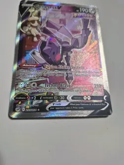 Genesect V Alternate Full Art 255/264 Swsh08: Fusion Strike Holo Pokemon - Image 2