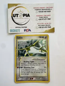 Pokemon Latias 105/107 Gold Star Ex Deoxys -no Shining Charizard Crystal - Image 1