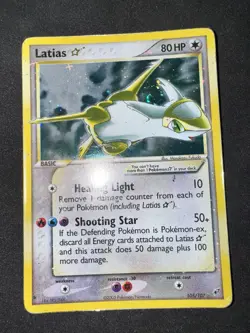 Pokemon Latias 105/107 Gold Star Ex Deoxys -no Shining Charizard Crystal - Image 2