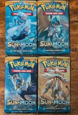 Pokemon TCG Sun & Moon Base Set Booster Pack (Random Artwork) New/Sealed 820650801945 - Image 1