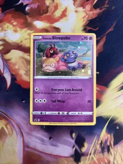 Galarian Slowpoke 2021 Sword & Shield Cosmos Holo Promo SWSH126 Pokemon - Image 3