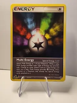 Multi Energy 93/100 Sandstorm Regular Pokemon TCG MP Damaged - Image 1