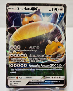 Snorlax GX SM05 Ultra Rare Sun & Moon Promo Pokemon 648 - Image 1