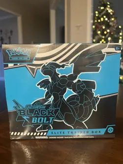 Pokemon TCG: Scarlet & Violet Black Bolt Elite Trainer Box ETB - Factory Sealed - Image 1