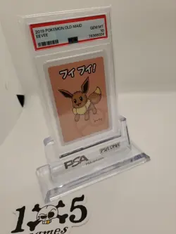 2019 Pokemon Old Maid Eevee PSA 10 GEM MINT! - Image 1