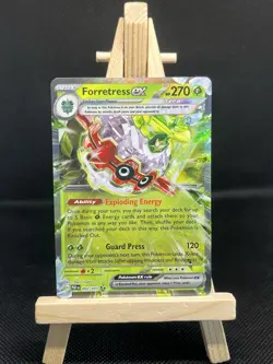 Forretress EX, 002/091, PAF, Paldean Fates, Pokemon, English, NM - Image 1