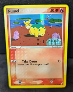 Numel 59/100 Holo Stamped Vintage 2006 Pokemon TCG EX Crystal Guardians LP - Image 1