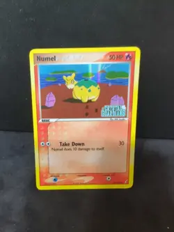 Numel 59/100 Holo Stamped Vintage 2006 Pokemon TCG EX Crystal Guardians LP - Image 3