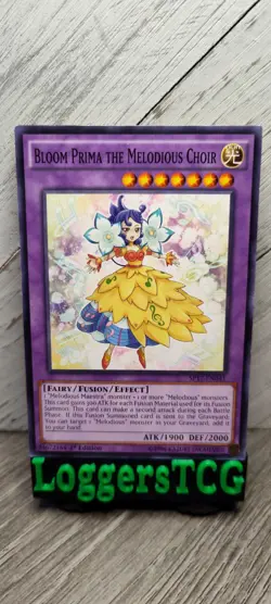 Yu-Gi-Oh! Bloom Prima the Melodious Choir / SP17-EN041 1st Edition LP - Image 1