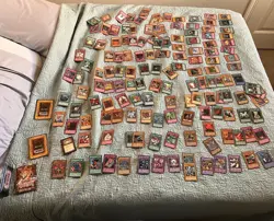 Yugioh Bulk Mixed Card Lot +200 Cards Toons Included Blue Eyes Included - Image 1